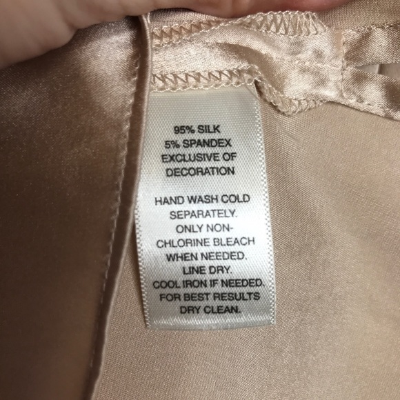 Gold Silk High Neck Flowing Sleeveless Top by White House Black Market XS - Picture 7 of 7